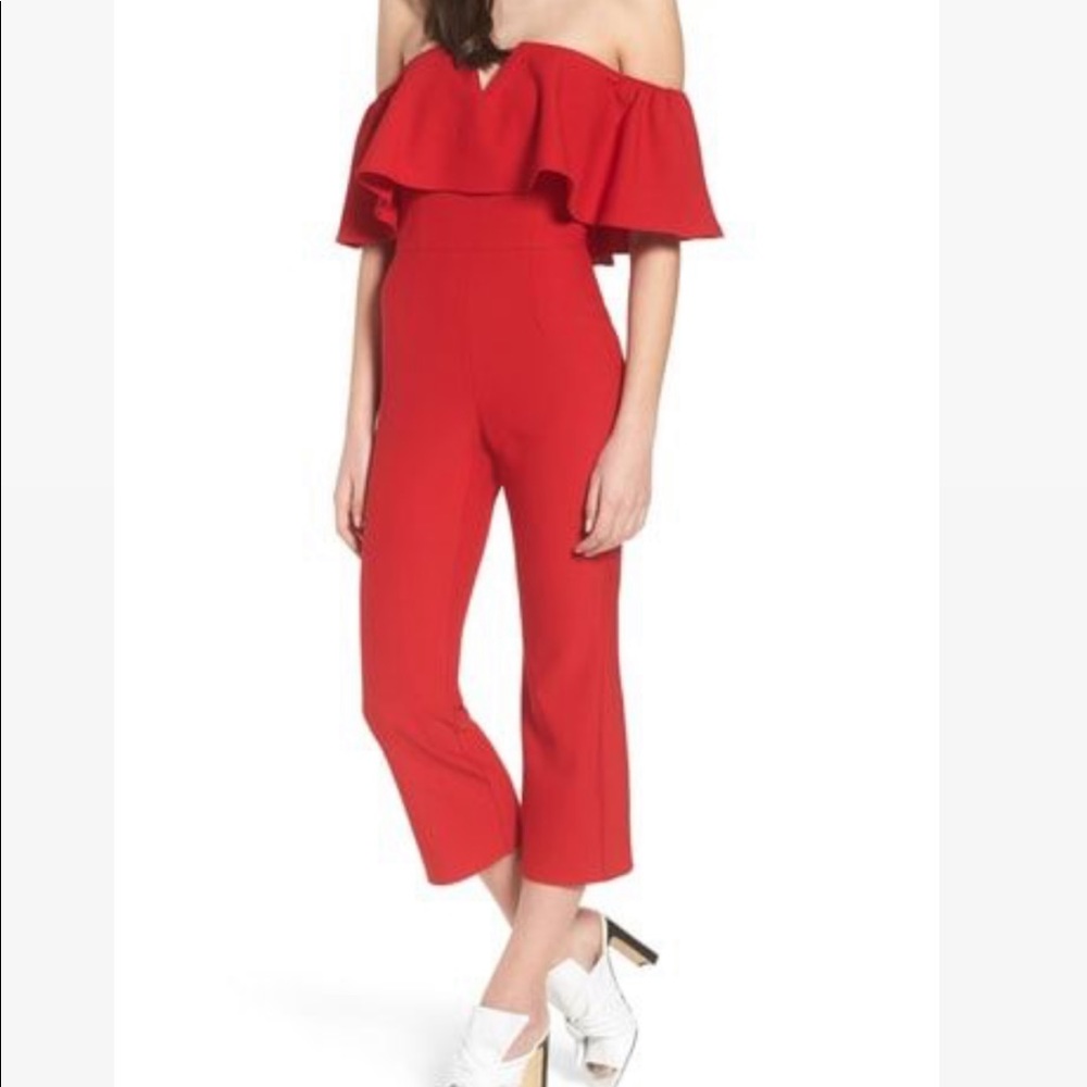 BNWT Leith red jumpsuit